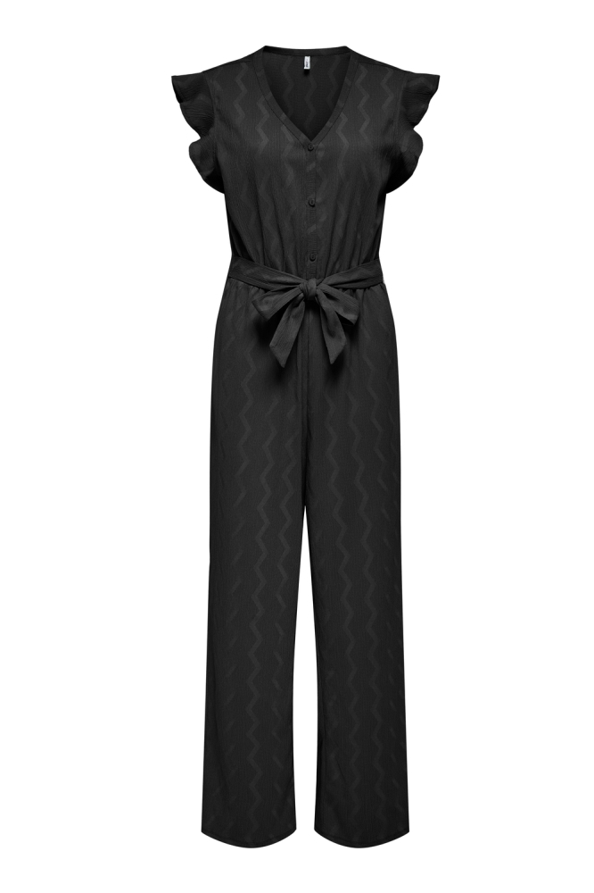 ONLDIA S/S V NECK JUMPSUIT CS JRS 15357551 BLACK